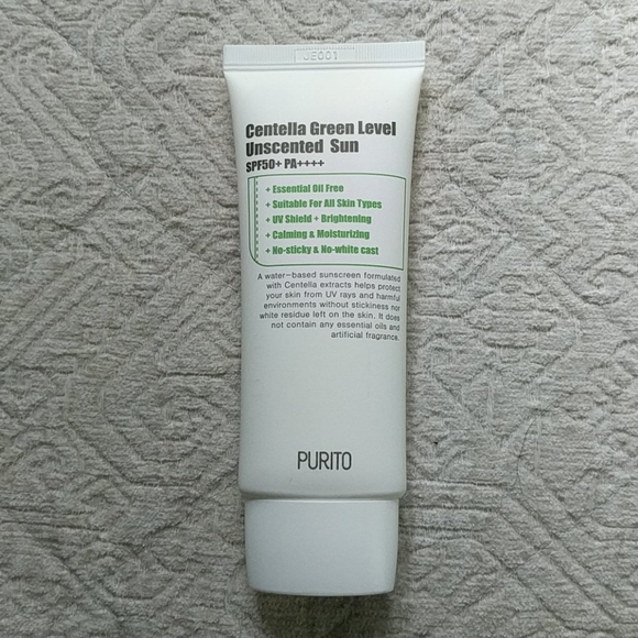 purito centella unscented spf 5